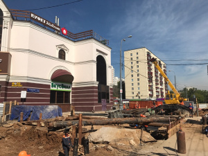 Реконструкция лестничных сходов и подземного пешеходного перехода