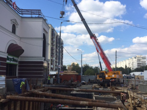 Реконструкция лестничных сходов и подземного пешеходного перехода