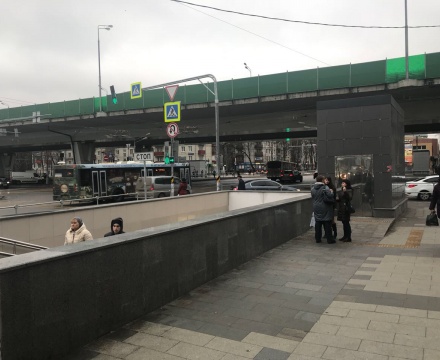 Реконструкция лестничных сходов и подземного пешеходного перехода